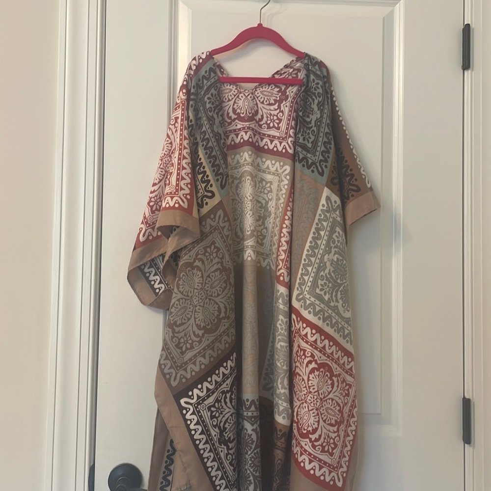 long bandana sweater